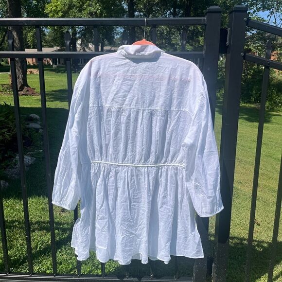 J Crew Tie Front Beach Dress in Cotton Voile NWT - Picture 7 of 7